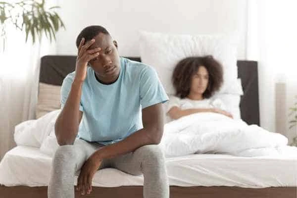 Man upset about ED symptoms Southgate