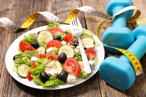 Example of good diet and exercise Southgate